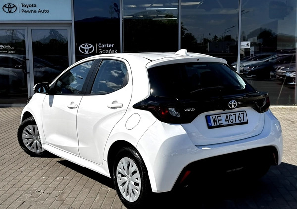 Toyota Yaris cena 65900 przebieg: 66241, rok produkcji 2021 z Jutrosin małe 191